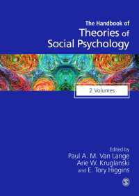 社会心理学理論ハンドブック（全２巻）<br>Handbook of Theories of Social Psychology : Collection: Volumes 1 & 2（Third Edition）
