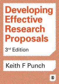 研究提案書の効果的な書き方<br>Developing Effective Research Proposals（Third Edition）