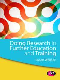 継続教育・訓練における調査実践<br>Doing Research in Further Education and Training