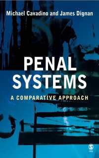 刑罰システム：比較アプローチ<br>Penal Systems : A Comparative Approach
