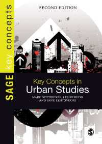 都市研究の鍵概念（第２版）<br>Key Concepts in Urban Studies（Second Edition）