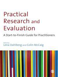 実践的調査法と評価<br>Practical Research and Evaluation : A Start-to-Finish Guide for Practitioners
