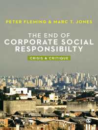 CSRの終焉：危機と批評<br>The End of Corporate Social Responsibility : Crisis and Critique