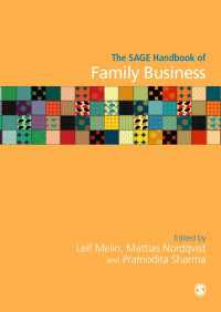 家族経営ハンドブック<br>The SAGE Handbook of Family Business
