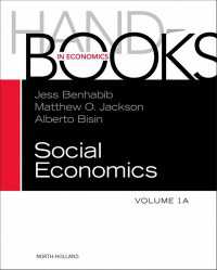 社会経済学ハンドブック（第１巻Ａ）<br>Handbook of Social Economics