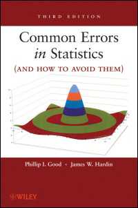 統計学でのよくあるエラー（とその予防法）（第３版）<br>Common Errors in Statistics (and How to Avoid Them)（3）