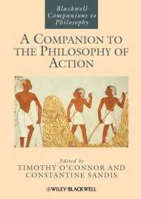 行為哲学必携<br>A Companion to the Philosophy of Action