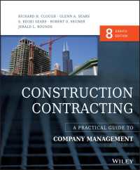 Construction Contracting : A Practical Guide to Company Management（8）