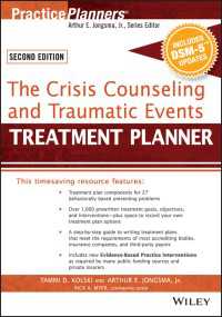 The Crisis Counseling and Traumatic Events Treatment Planner, with DSM-5 Updates, 2nd Edition（2）