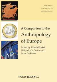 ヨーロッパの人類学必携<br>A Companion to the Anthropology of Europe