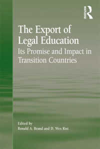 法曹教育の輸出<br>The Export of Legal Education : Its Promise and Impact in Transition Countries