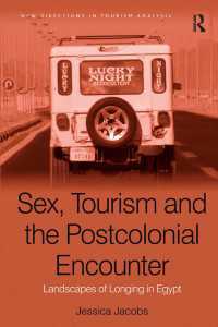 エジプトにおける性、ツーリズムとポストコロニアル時代の出会い<br>Sex, Tourism and the Postcolonial Encounter : Landscapes of Longing in Egypt