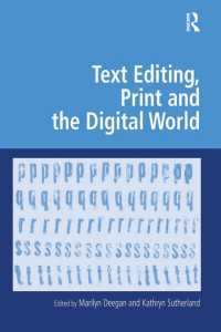 Text Editing, Print and the Digital World