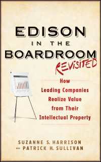 企業の知的資産による価値実現（第２版）<br>Edison in the Boardroom Revisited : How Leading Companies Realize Value from Their Intellectual Property（2）