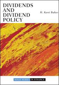 配当と配当政策<br>Dividends and Dividend Policy