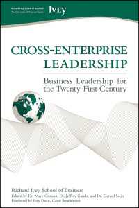 Cross-Enterprise Leadership : Business Leadership for the Twenty-First Century