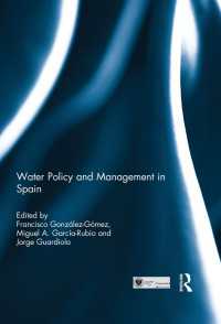 Water Policy and Management in Spain