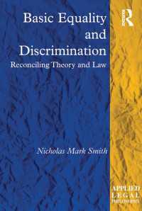 Basic Equality and Discrimination : Reconciling Theory and Law