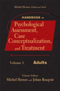 Handbook of Psychological Assessment, Case Conceptualization, and Treatment, Volume 1 : Adults