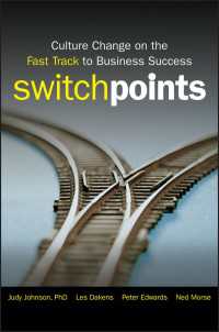 カナダ国鉄の成功への軌跡<br>SwitchPoints : Culture Change on the Fast Track to Business Success