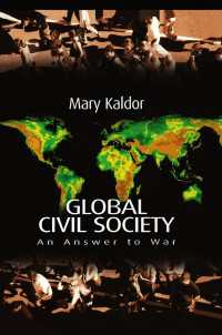 グローバル市民社会<br>Global Civil Society : An Answer to War
