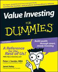 Value Investing For Dummies（2）