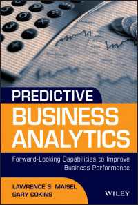 予測型経営分析<br>Predictive Business Analytics : Forward Looking Capabilities to Improve Business Performance