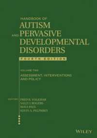 Handbook of Autism and Pervasive Developmental Disorders, Volume 2 : Assessment, Interventions, and Policy（4）