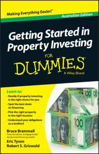 Getting Started in Property Investment For Dummies - Australia〈Australian Edition〉
