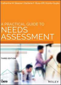 A Practical Guide to Needs Assessment（3）