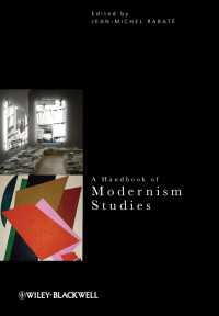 モダニズム研究ハンドブック<br>A Handbook of Modernism Studies