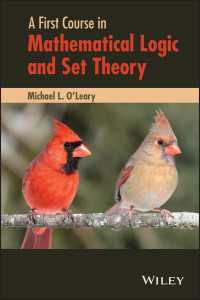 数理論理学・集合論入門講座<br>A First Course in Mathematical Logic and Set Theory