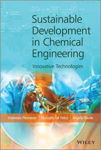 Sustainable Development in Chemical Engineering : Innovative Technologies
