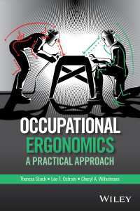 労働人間工学：実践的アプローチ<br>Occupational Ergonomics : A Practical Approach
