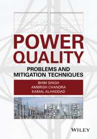 電力品質：諸問題と緩和技術<br>Power Quality : Problems and Mitigation Techniques