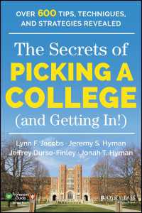大学選びの秘訣<br>The Secrets of Picking a College (and Getting In!)