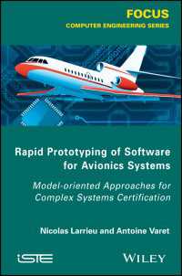 Rapid Prototyping Software for Avionics Systems : Model-oriented Approaches for Complex Systems Certification