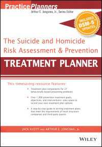 The Suicide and Homicide Risk Assessment and Prevention Treatment Planner, with DSM-5 Updates