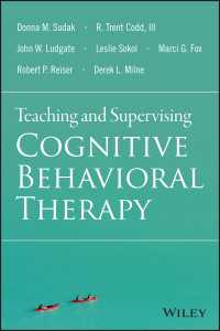 認知行動療法の教授と監督<br>Teaching and Supervising Cognitive Behavioral Therapy