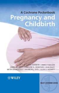 コクラン・妊娠と出産・ポケットブック<br>Pregnancy and Childbirth : A Cochrane Pocketbook