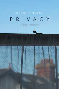 プライバシー小史<br>Privacy : A Short History