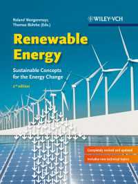 再生可能エネルギー（英訳）<br>Renewable Energy : Sustainable Energy Concepts for the Energy Change