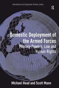 Domestic Deployment of the Armed Forces : Military Powers, Law and Human Rights