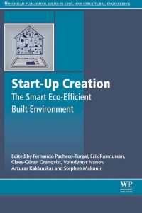 Start-Up Creation : The Smart Eco-efficient Built Environment