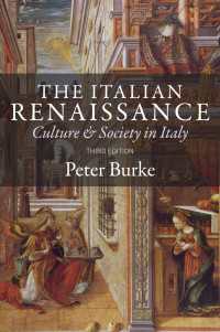 ピーター・バーク著／イタリア・ルネサンス（第３版）<br>The Italian Renaissance : Culture and Society in Italy（3）