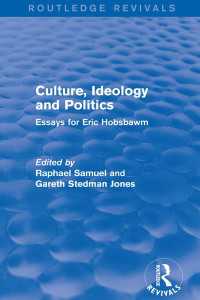 Culture, Ideology and Politics (Routledge Revivals) : Essays for Eric Hobsbawm