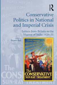 英インド総督宛書簡（1926-31年）が示す大英帝国の内情<br>Conservative Politics in National and Imperial Crisis : Letters from Britain to the Viceroy of India 1926-31