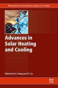 Advances in Solar Heating and Cooling