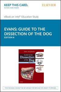 Guide to the Dissection of the Dog - E-Book / Evans PhD, Howard E