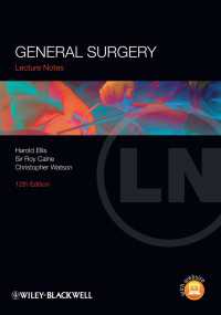 一般外科学レクチャーノート（第１２版）<br>General Surgery（12）